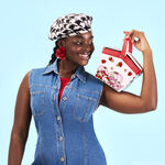 Sanrio Hello Kitty & Friends x Strawberry Shortcake Scented Figural Basket Crossbody Bag LFlifestyle1 view 2